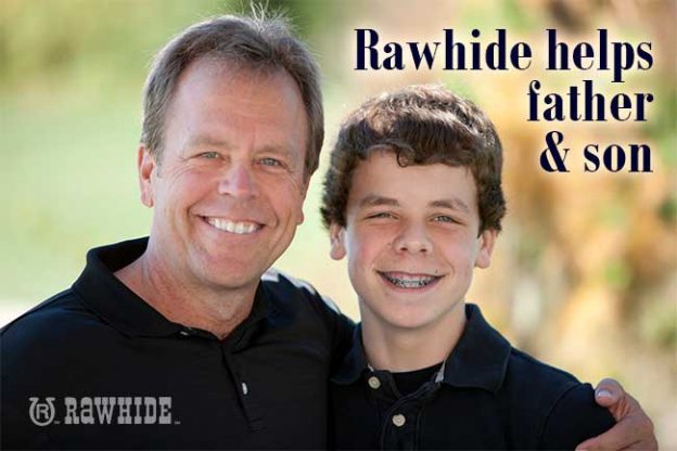 Rawhide Changes Lives of Father and Son