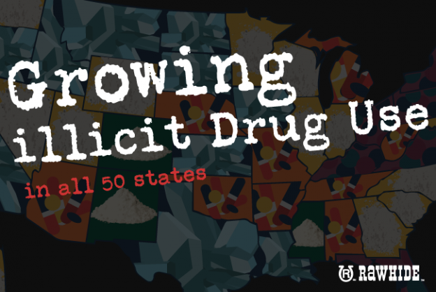 Growing illicit drug use in all 50 states